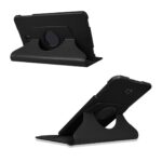 Tablet hoes Croco Print geschikt voor Samsung Galaxy Tab A 10.1 (2019) - Zwart