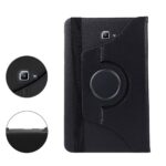 Tablet hoes Croco Print geschikt voor Samsung Galaxy Tab A 10.1 (2019) - Zwart