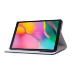 Tablet hoes Croco Print geschikt voor Samsung Galaxy Tab A 10.1 (2019) - Zwart