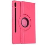 Tablet hoesje 360 geschikt voor Samsung Galaxy Tab S7 Plus - Roze