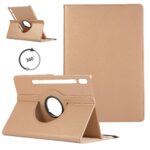 Tablet hoesje 360 geschikt voor Samsung Galaxy Tab S8 - Goud