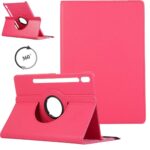 Tablet hoesje 360 geschikt voor Samsung Galaxy Tab S8 Plus - Roze