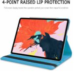 Tablet hoesje 360 - Licht Blauw geschikt voor Apple iPad Air 4 (2020)