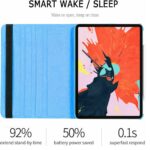 Tablet hoesje 360 - Licht Blauw geschikt voor Apple iPad Air 4 (2020)