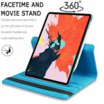 Tablet hoesje 360 - Licht Blauw geschikt voor Apple iPad Air 4 (2020)