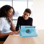 Tablet hoesje 360 - Licht Blauw geschikt voor Samsung Galaxy Tab S8 Plus