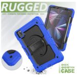 Tablet hoesje met Strap geschikt voor Apple iPad Pro 11" | iPad Air 4/5 – Blauw