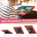 Tablet hoesje met Strap geschikt voor Apple iPad Pro 11" | iPad Air 4/5 – Rood
