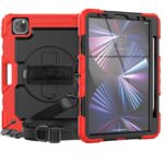 Tablet hoesje met Strap geschikt voor Apple iPad Pro 11" | iPad Air 4/5 – Rood