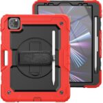 Tablet hoesje met Strap geschikt voor Apple iPad Pro 11" | iPad Air 4/5 – Rood