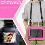 Tablet hoesje met Strap geschikt voor Apple iPad Pro 11" | iPad Air 4/5 – Roze