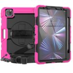 Tablet hoesje met Strap geschikt voor Apple iPad Pro 11" | iPad Air 4/5 – Roze