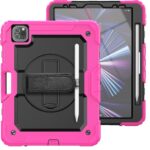 Tablet hoesje met Strap geschikt voor Apple iPad Pro 11" | iPad Air 4/5 – Roze