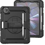 Tablet hoesje met Strap geschikt voor Apple iPad Pro 11" | iPad Air 4/5 – Zwart