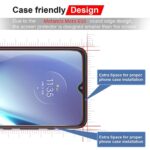 Tempered screenprotector geschikt voor Motorola Moto G50