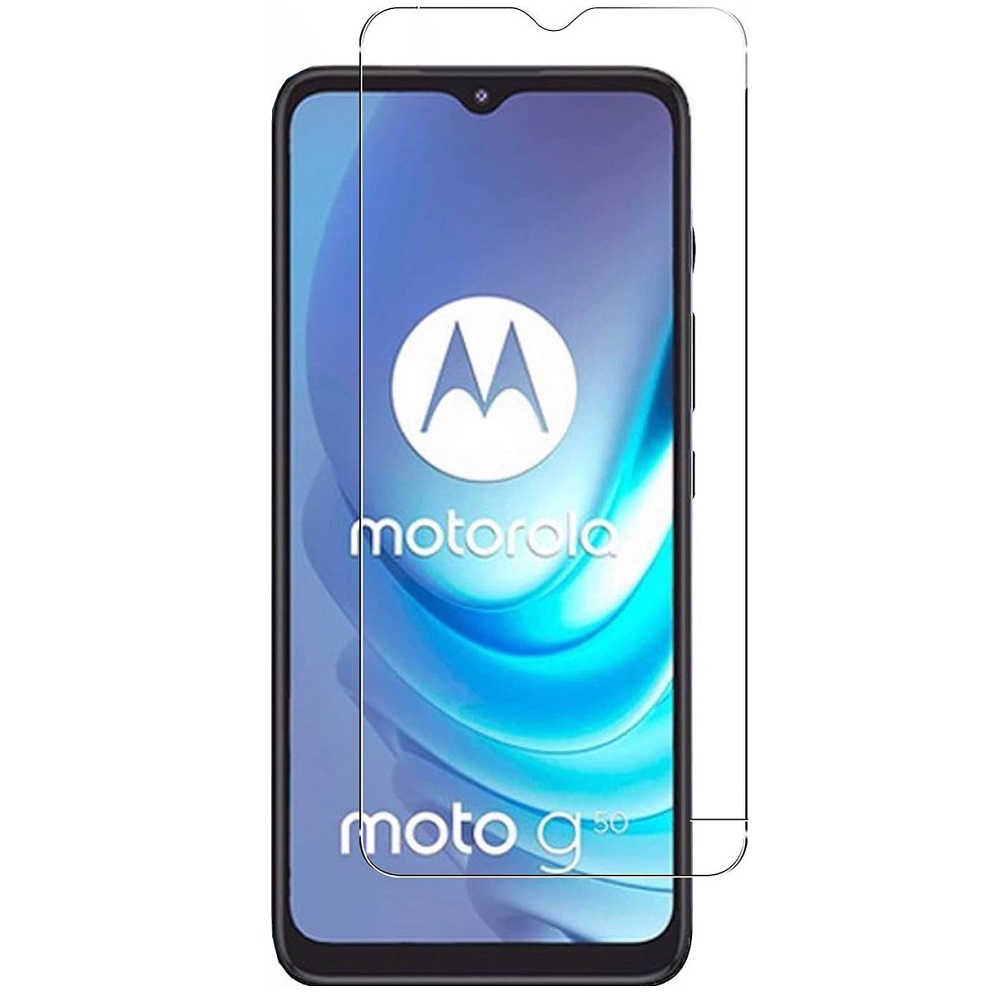 Tempered screenprotector geschikt voor Motorola Moto G50