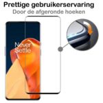 Tempered screenprotector geschikt voor OnePlus 9 Pro