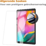 Tempered screenprotector geschikt voor Samsung Tab A 10.5 (2018)
