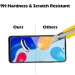 Tempered screenprotector geschikt voor Xiaomi Redmi Note 11S
