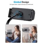 Zwanenhals Tablethouder en Telefoonhouder met Klemsysteem voor Bureau Tafel en Meubels - LB536