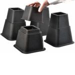 4x bedverhogers | bedklossen | meubelverhogers | stoelverhogers | max. 600 kg - LB637