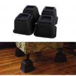 4x bedverhogers | bedklossen | meubelverhogers | stoelverhogers | max. 600 kg - LB637