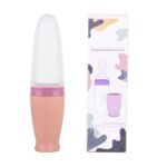 Anti-knoei Lepel Knijpfles voor Baby | Roze