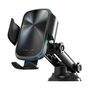 Auto Telefoonhouder met ingebouwde 15W Draadloze oplader - LB643