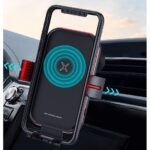 Auto Telefoonhouder met ingebouwde Draadloze oplader | Smartphone Autohouder met Draadloos Opladen | Ventilatierooster - LB642