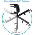 Auto Telefoonhouder voor Binnenspiegel / Achteruitkijkspiegel met 360 graden rotatie - LB508