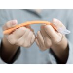 Baby Bestek  Lepelset| Twee Lepels | Siliconen | Oranje