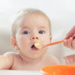 Baby Bestek  Lepelset| Twee Lepels | Siliconen | Oranje