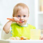 Baby Bestek  Lepelset| Twee Lepels | Siliconen | Oranje