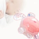 Baby en Kind Fopspeen Bijtring | Bijtspeeltje Bijtspeelgoed | Roze