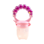 Baby en Kind Fruitspeen met Rammelaar | Geelgroen