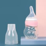 Babyfles met Handvaten | Voedingsfles Melkfles voor Baby | 180ml Blauw