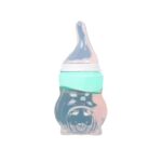 Babyfles met Handvaten | Voedingsfles Melkfles voor Baby | 180ml Blauw