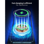 Draadloos Magnetisch Autolader Autohouder | Universeel Telefoonhouder met 15W Fastcharge Draadloze oplader - LB640