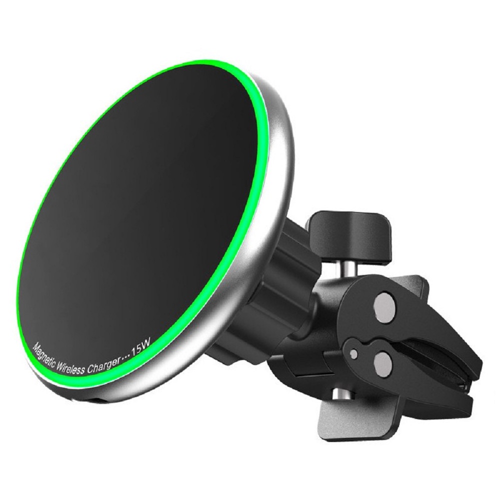 Draadloos Magnetisch Autolader Autohouder | Universeel Telefoonhouder met 15W Fastcharge Draadloze oplader - LB641
