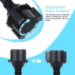 Multifunctioneel Autohouder met Blad Tafeltje voor Bekerhouder Serveertafel Dienblad voor Eten en Drinken - LB561