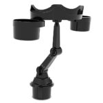 Multifunctioneel Autohouder met Blad Tafeltje voor Bekerhouder Serveertafel Dienblad voor Eten en Drinken - LB561