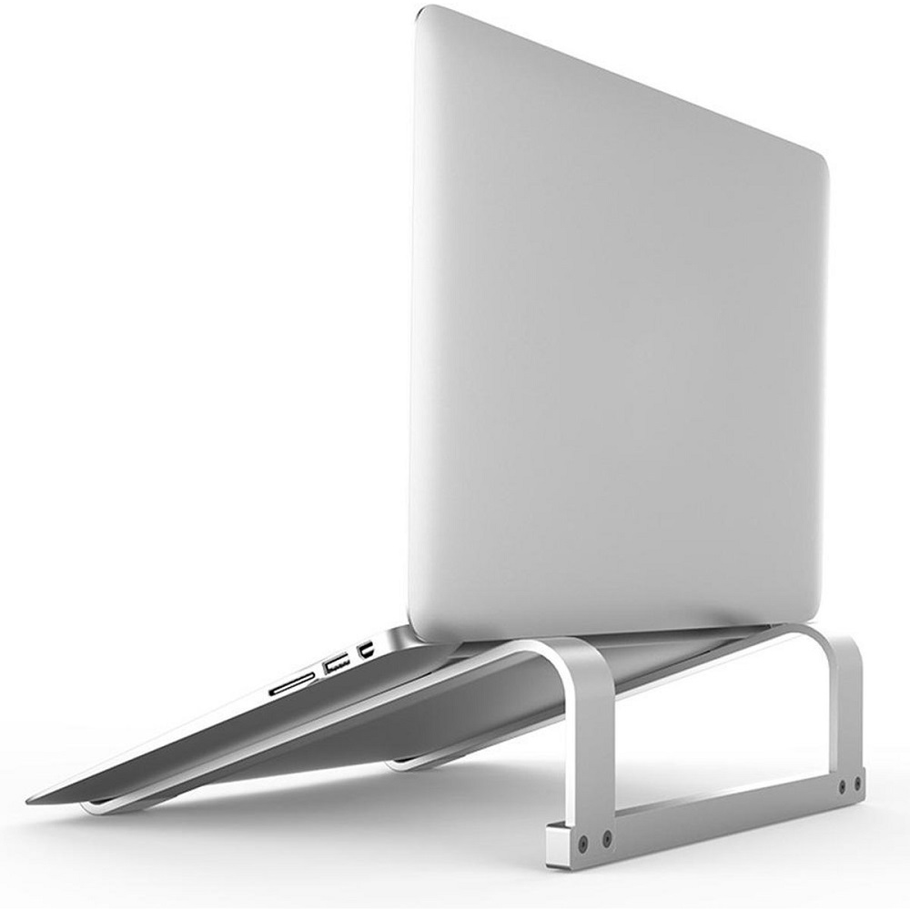 Universeel Laptop standaard (zilver) | Laptophouder | Aluminium - LB556