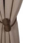 2 Stuks Magnetisch Gordijn Embrasse | Bruin - LB636