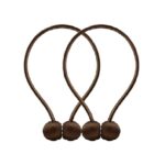 2 Stuks Magnetisch Gordijn Embrasse | Bruin - LB636
