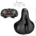 Ergonomisch Fietszadel met Reflector - Afbeelding 7