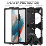 Extreme Cover hoesje met standaard geschikt voor Samsung Galaxy Tab A8 10.5 X200/X205 (2021) - Roze