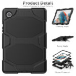 Extreme Cover hoesje met standaard geschikt voor Samsung Galaxy Tab A8 10.5 X200/X205 (2021) - Roze