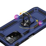 Hoesje geschikt voor Samsung Galaxy A22 5G - RingArmor - Hardcase - Blauw