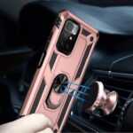 Hoesje geschikt voor Xiaomi Redmi 10 2022 - RingArmor - Hardcase - RoseGoud