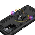 Hoesje geschikt voor Xiaomi Redmi 10 2022 - RingArmor - Hardcase - Zilver